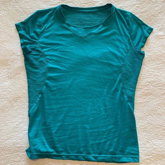 C9 by Champion Teal Short Sleeve Top - Picture 1 of 1